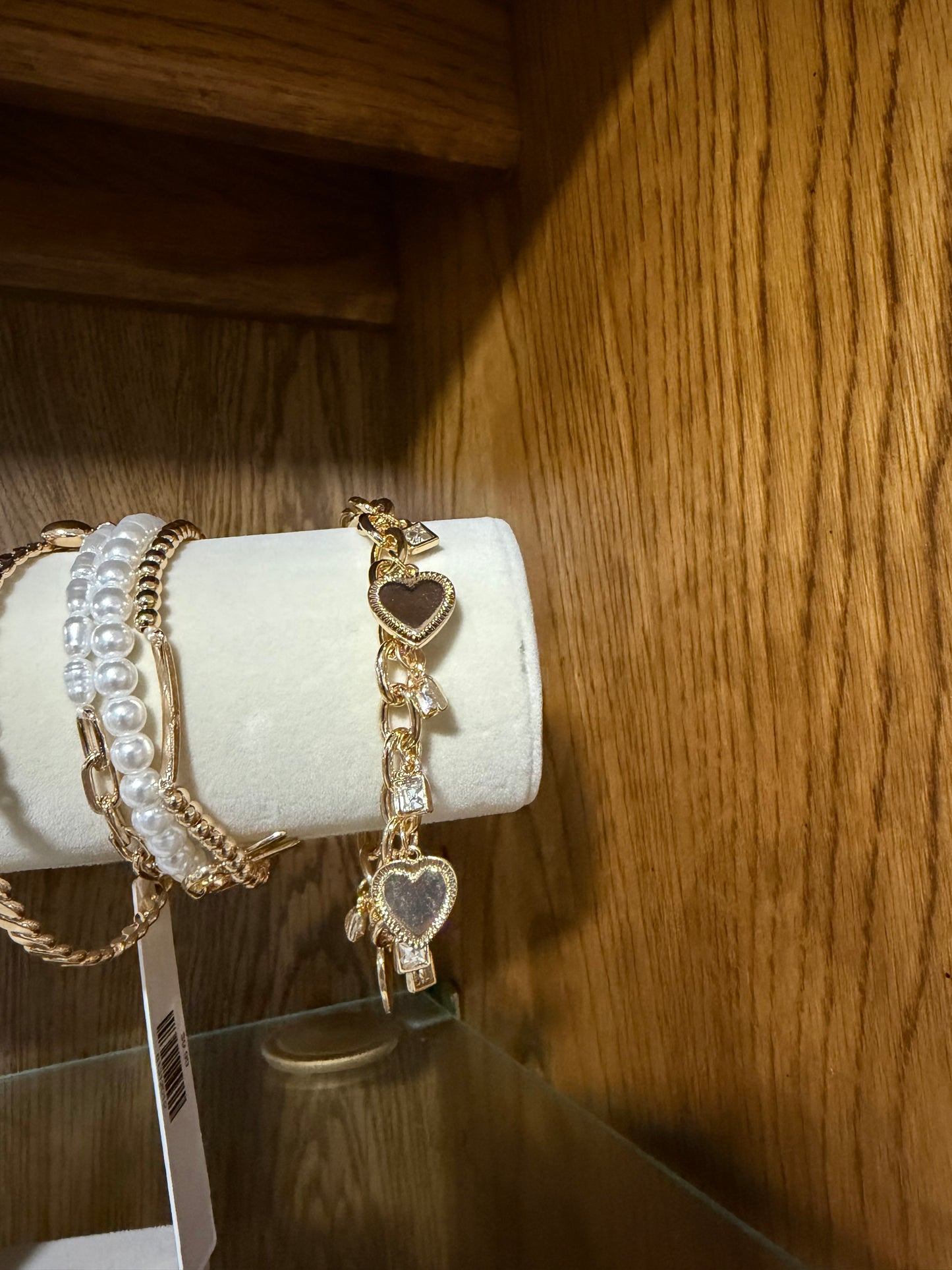 Heart Charm Bracelet