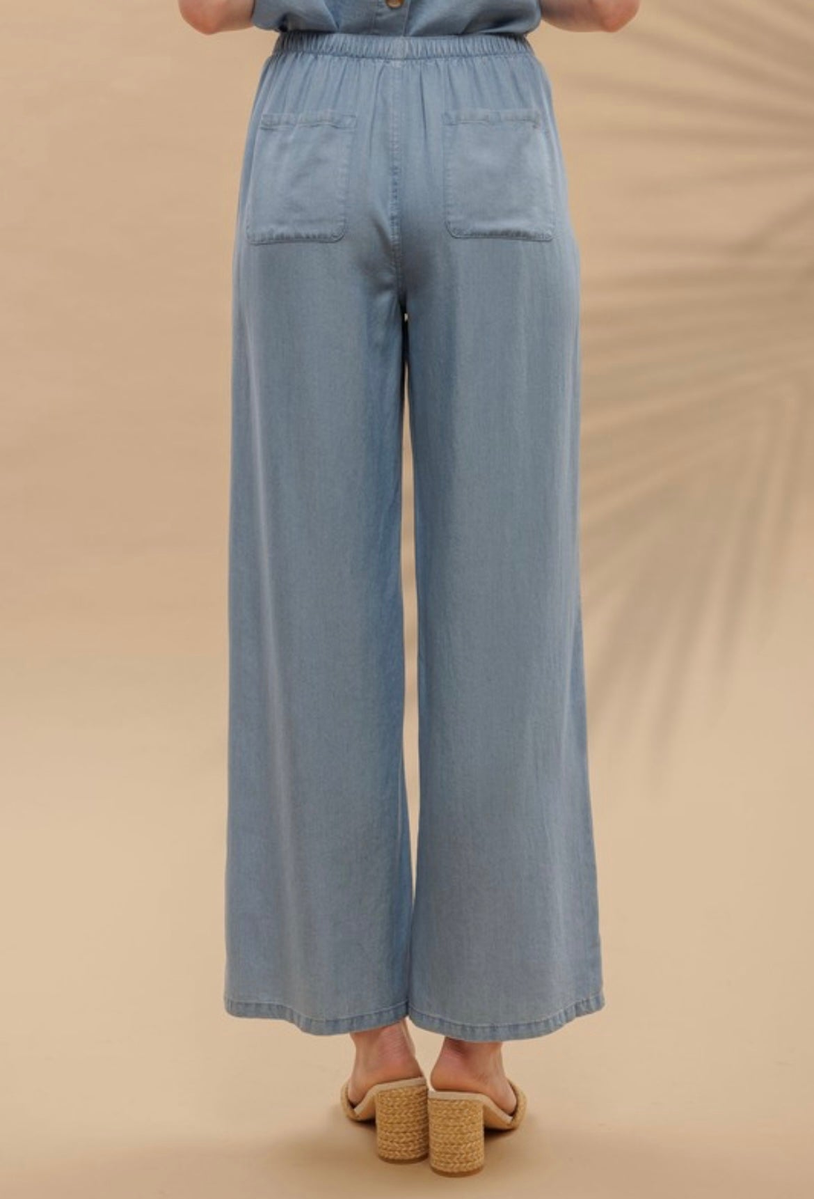Chambray Pants