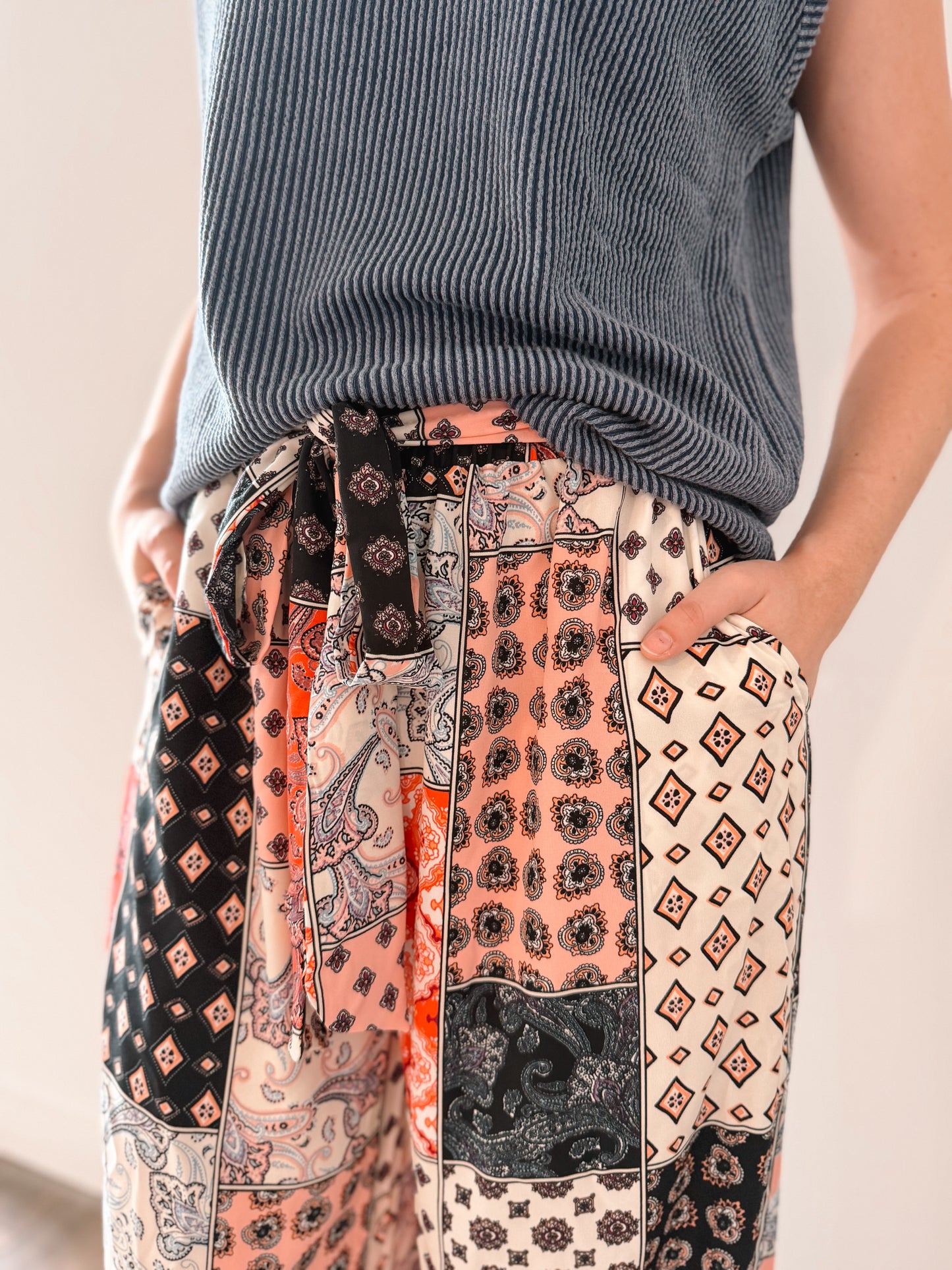 Patchwork Pants
