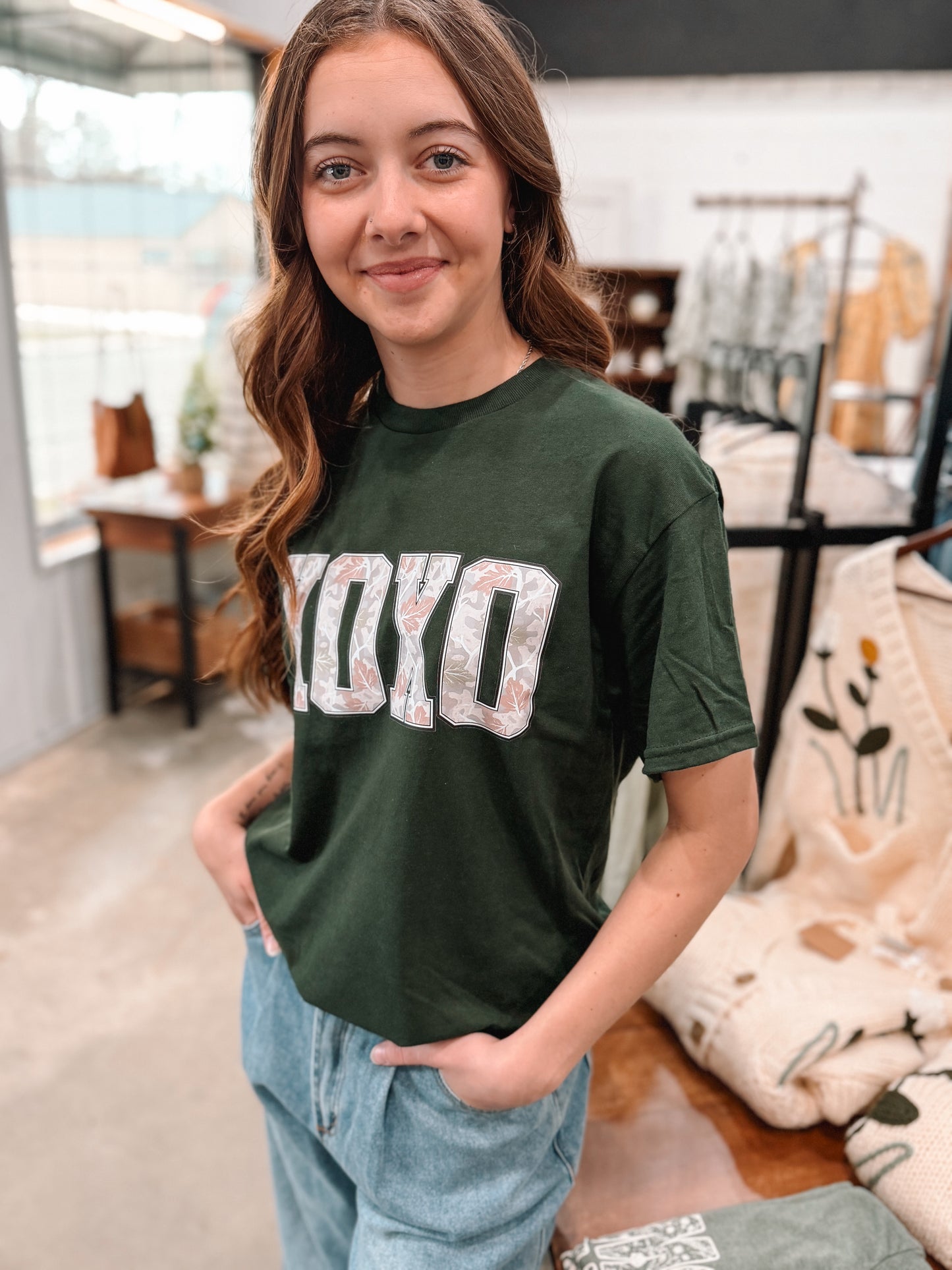 XOXO Camo Tee