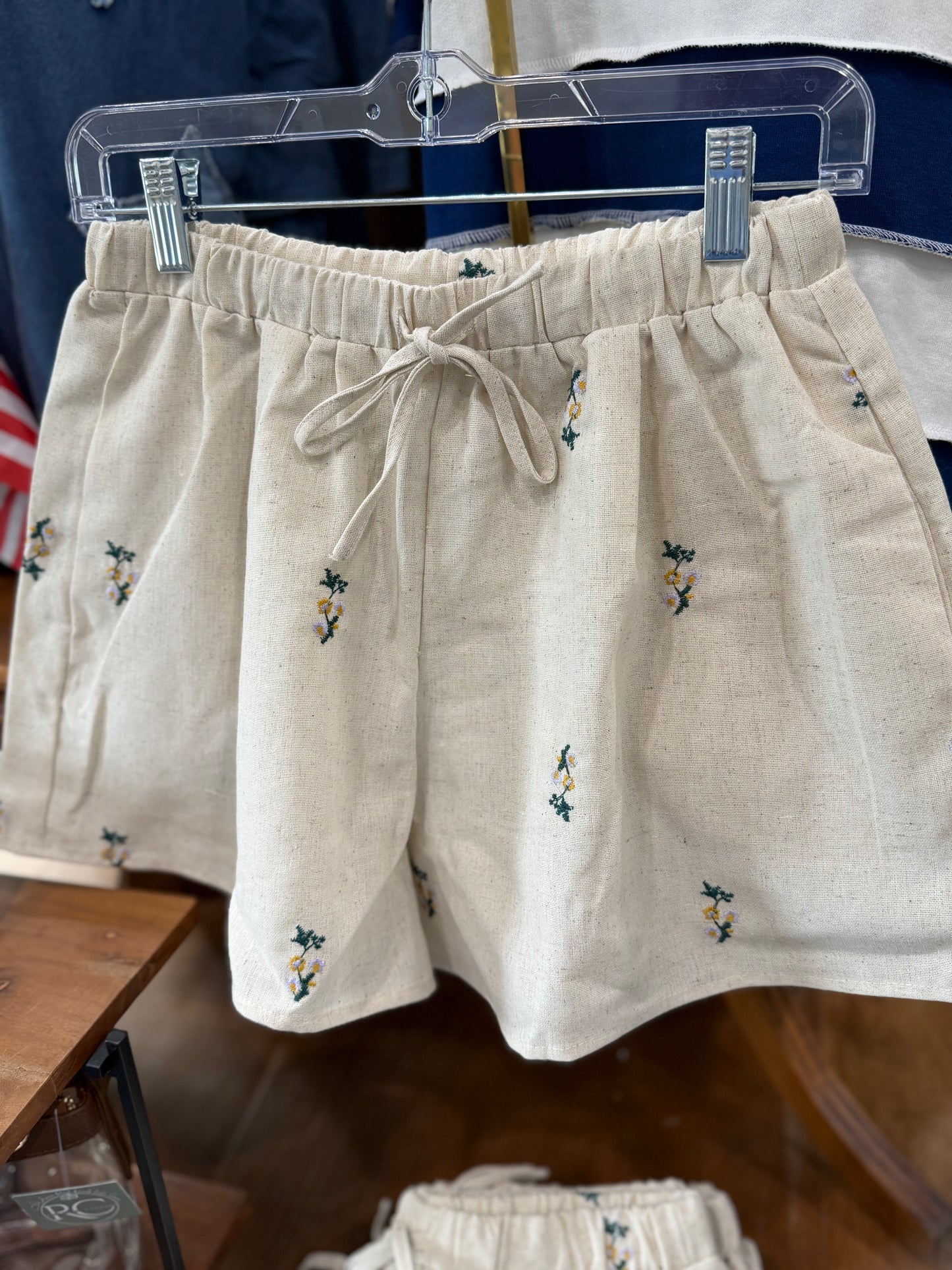 Embroidered Shorts