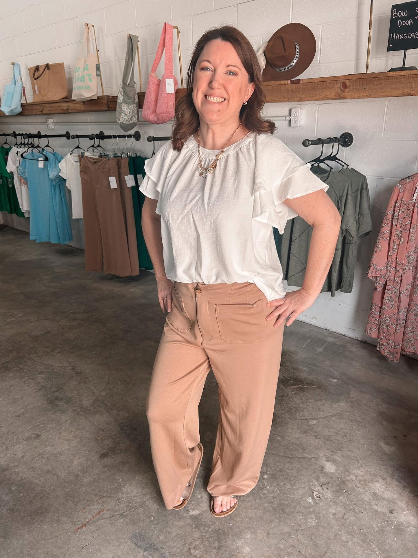 Beige Dressy Pants