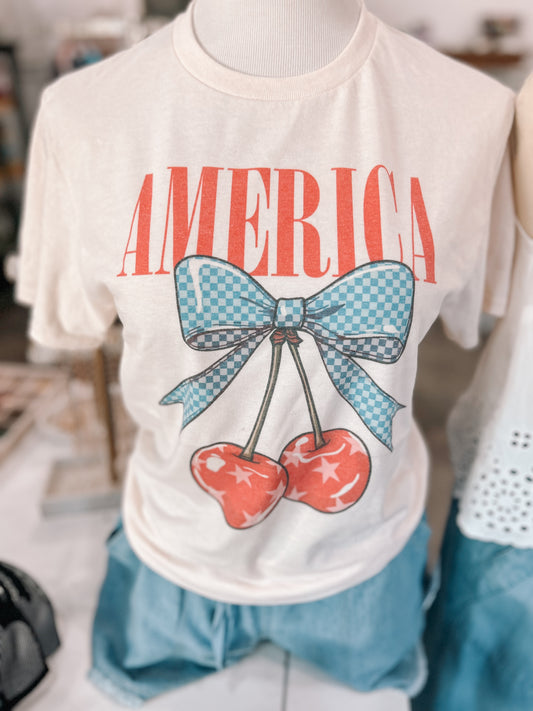 American Cherries Tee