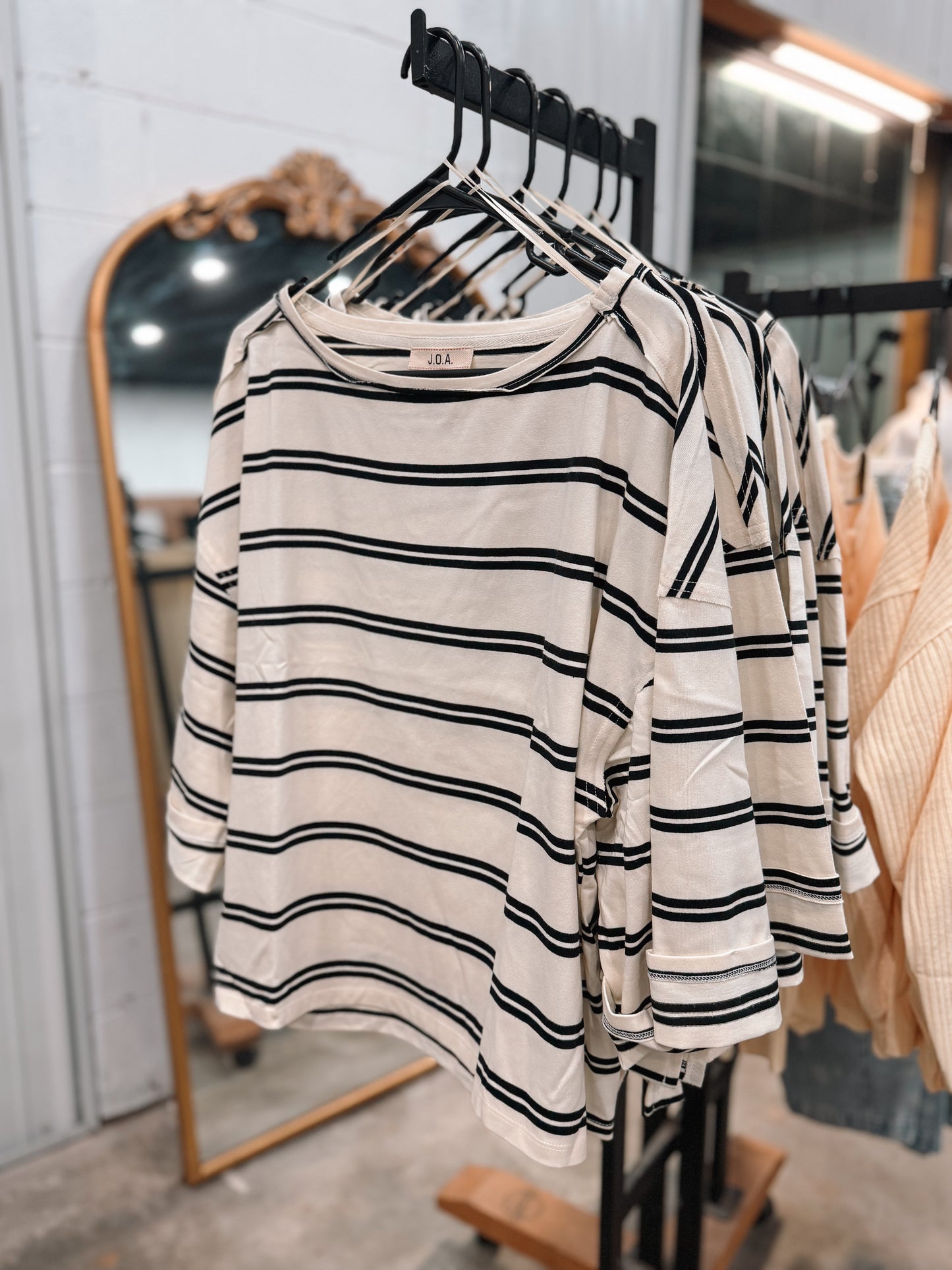 Sophisticated Stripes Top
