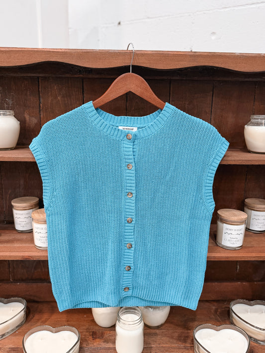 Spring Blues Vest