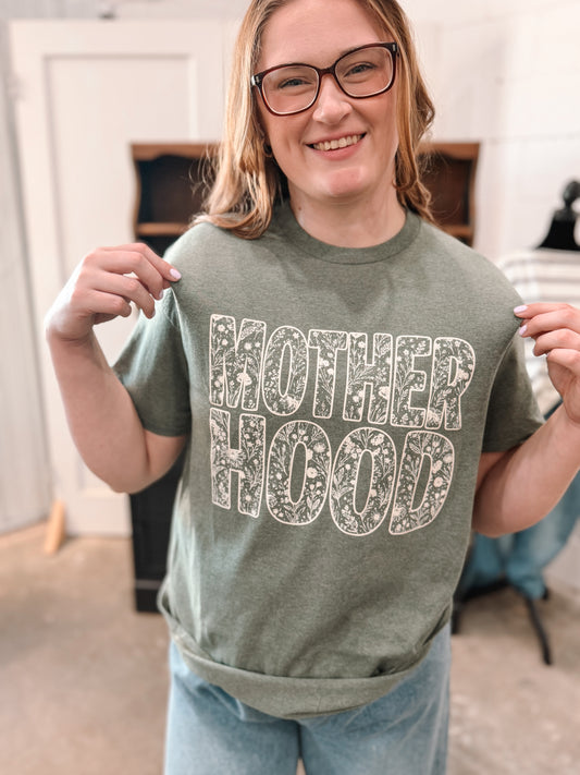 Motherhood Floral Tee
