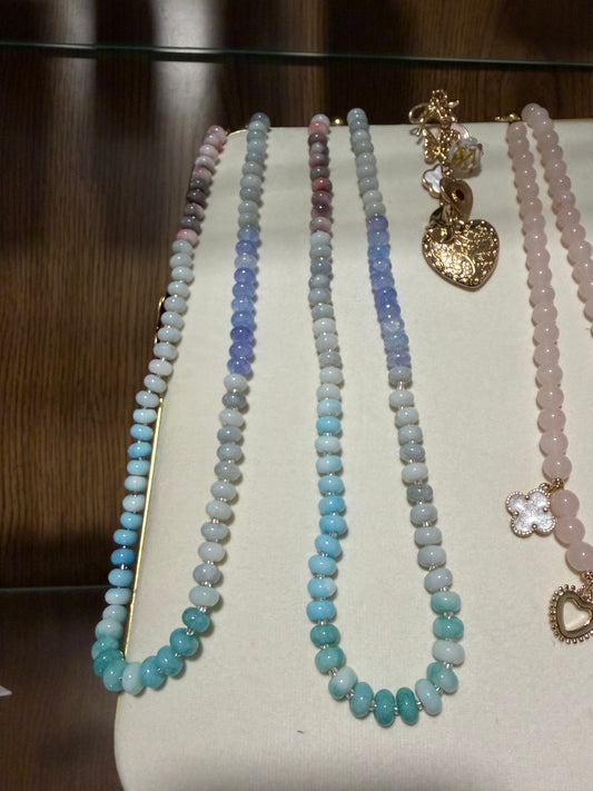 Blue Stone Necklace