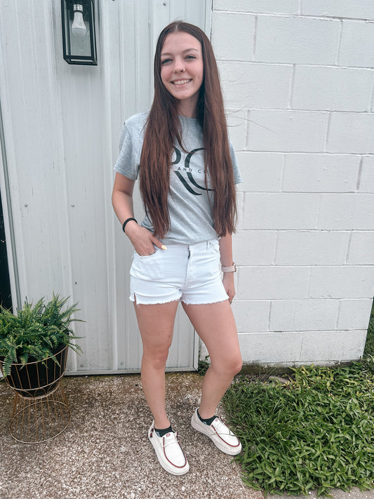 White Shorts