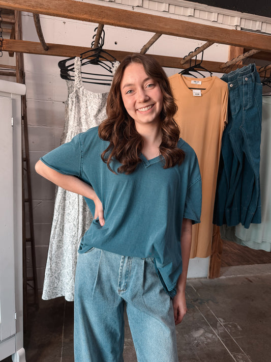V-Neck Basics Tee