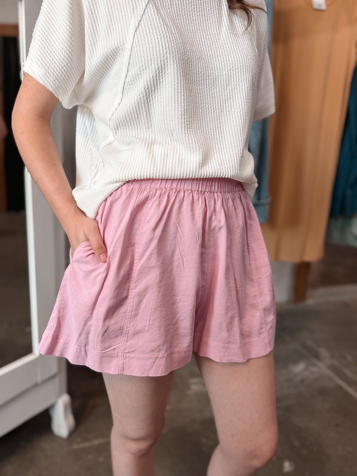 Pink Summer Shorts