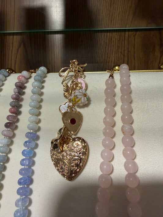 Heart Bag Charm Keychain