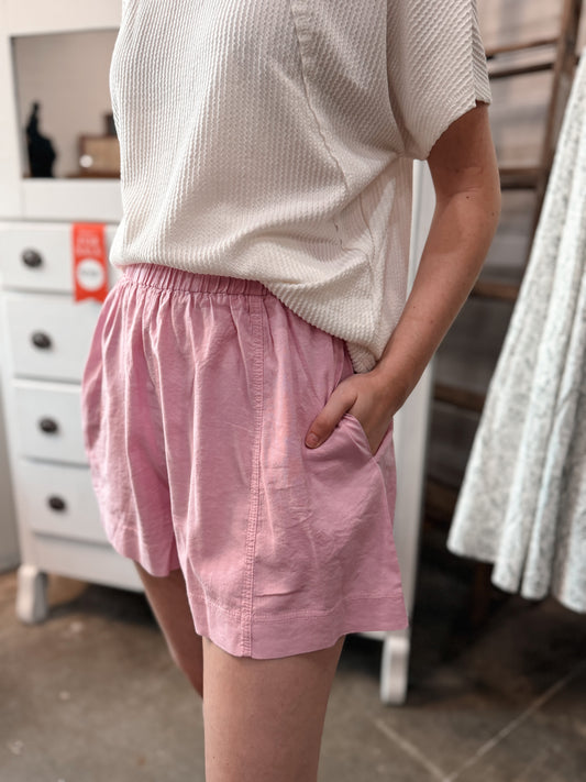 Pink Summer Shorts