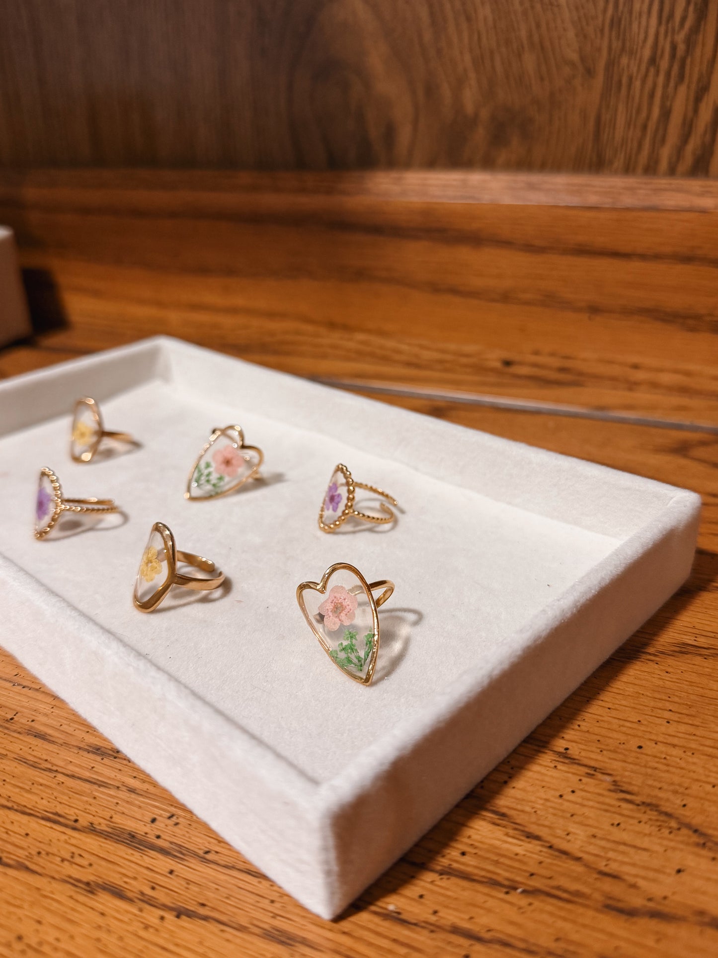 Floral Rings