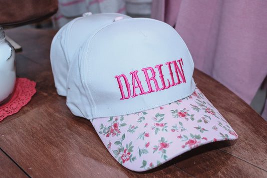 Darlin’ Embroidered Trucker