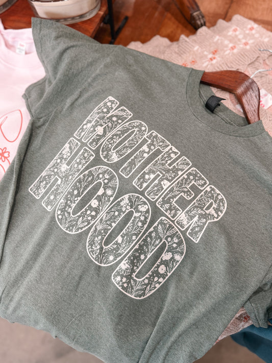 Motherhood Floral Tee