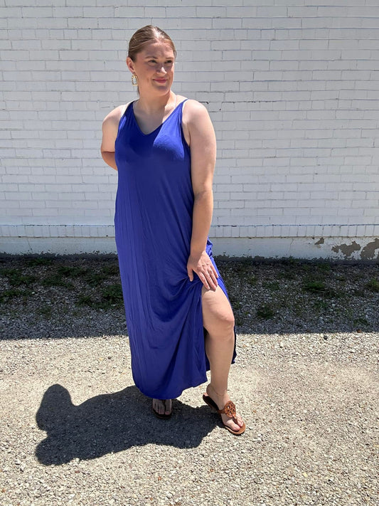 Royal Blue Dress