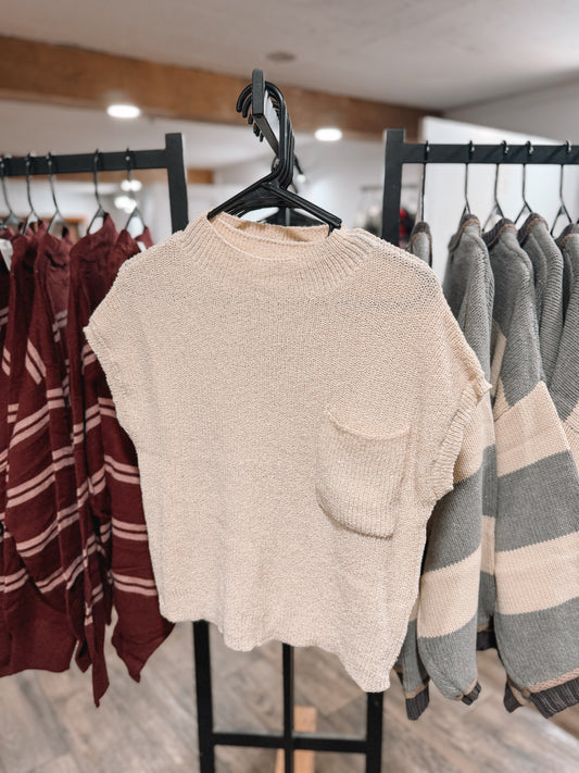 Country Linen Sweater