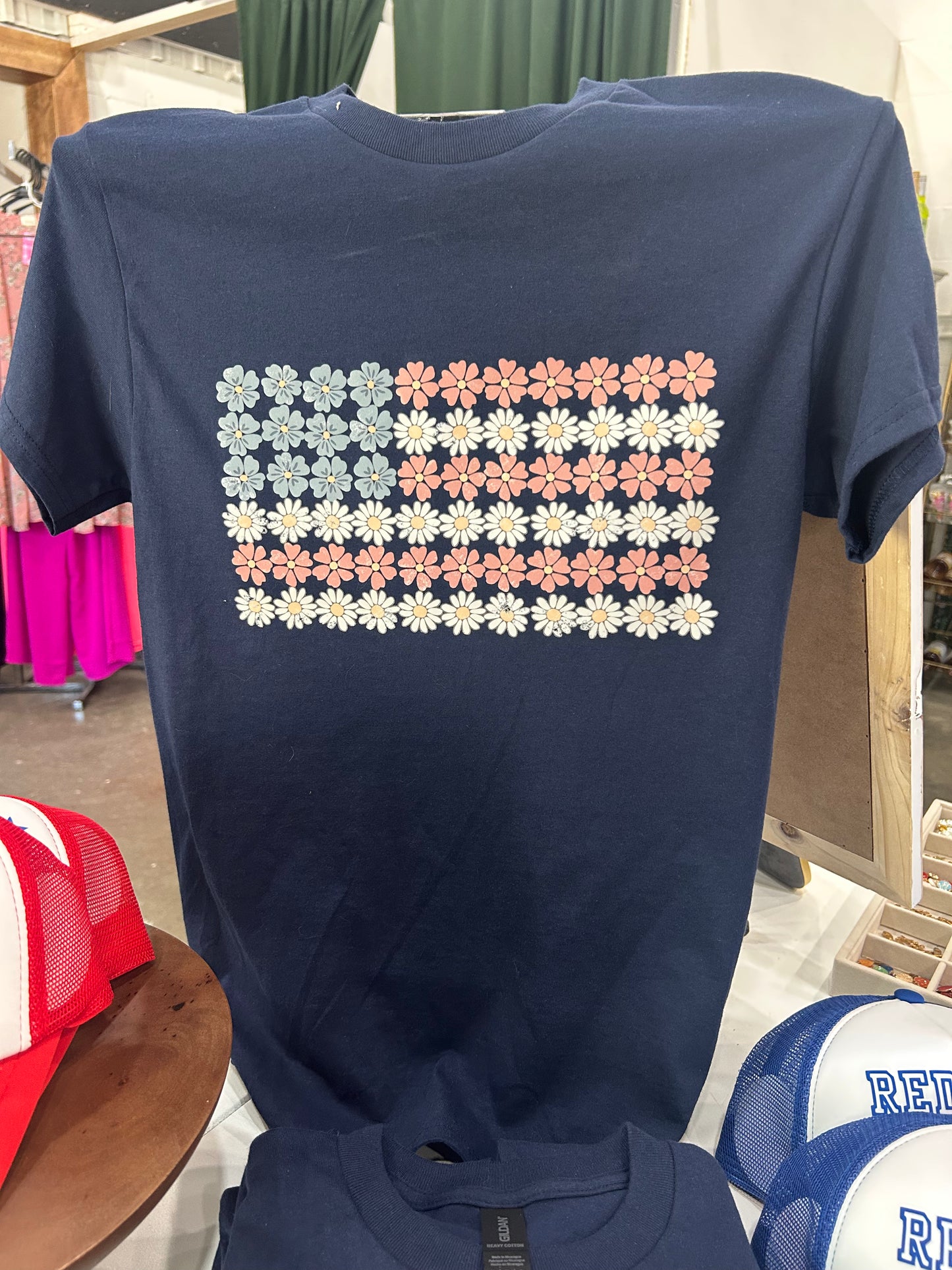 Floral Americana Tee