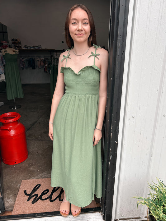Bow Strap Dress