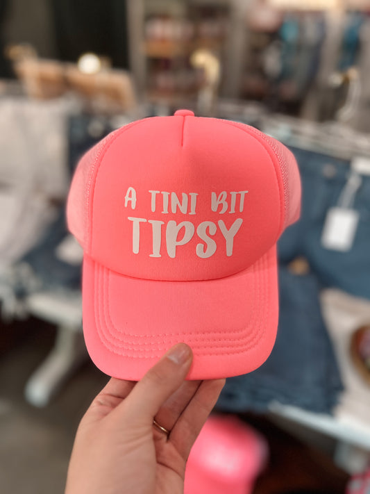 Tini Bit Tipsy Trucker Hat