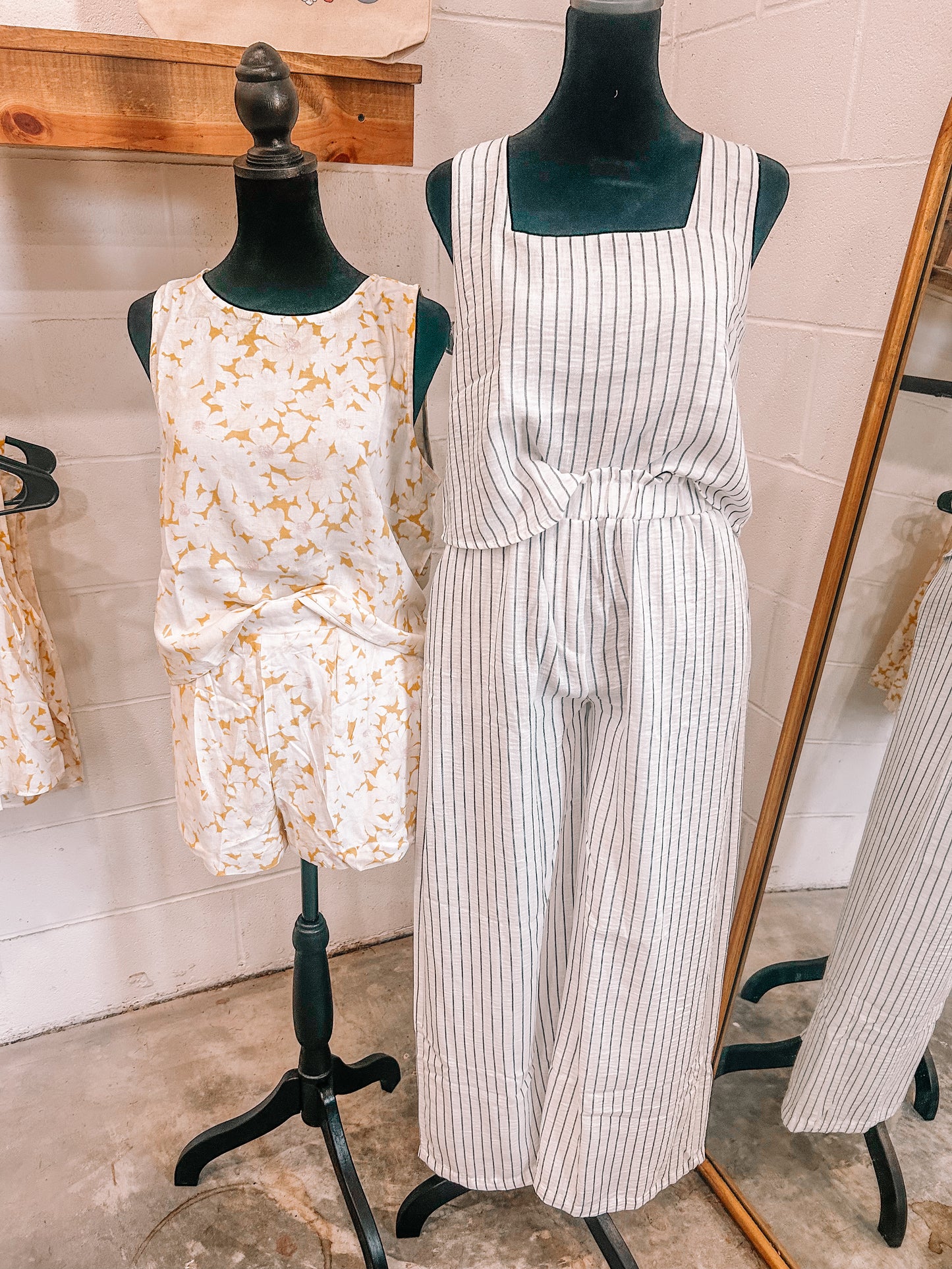 Linen Stripe Pants